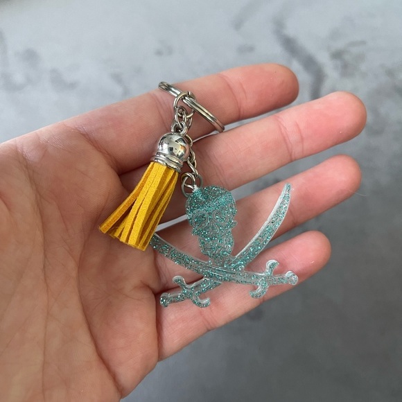 🎉🎉HP🎉🎉 Handmade Pirate Keychain - Picture 2 of 6